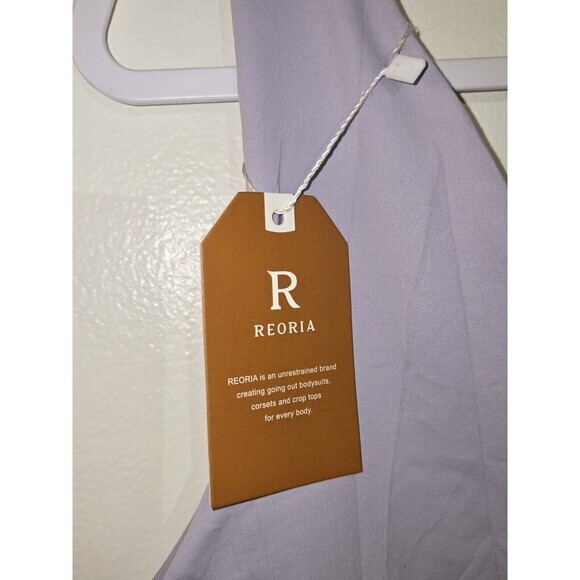 REORIA Women’s Sexy Plunge Deep V-Neck Backless Bodysuit Size XXL - Picture 3 of 4